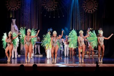 Ginga Tropical - Brazilian Samba and Folklore Show - Centro Cultural Veneza: Plan for an Upstairs Theater Setup