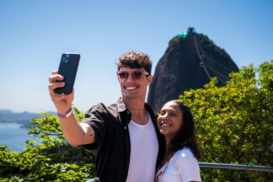 Rio: Christ the Redeemer, Sugarloaf, Selaron & BBQ Lunch - Corcovado and Christ the Redeemer: train or van, same summit payoff
