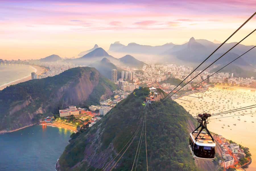 Rio de Janeiro Full-Day Sightseeing Tour - Downtown Rio by van: palaces, plazas, aqueduct views, and big-city rhythm