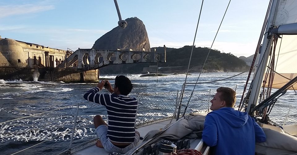 Rio de Janeiro: Guanabara Bay Sunset Sailing Tour & Drinks - Guanabara Bay views: Christ the Redeemer from the waterline