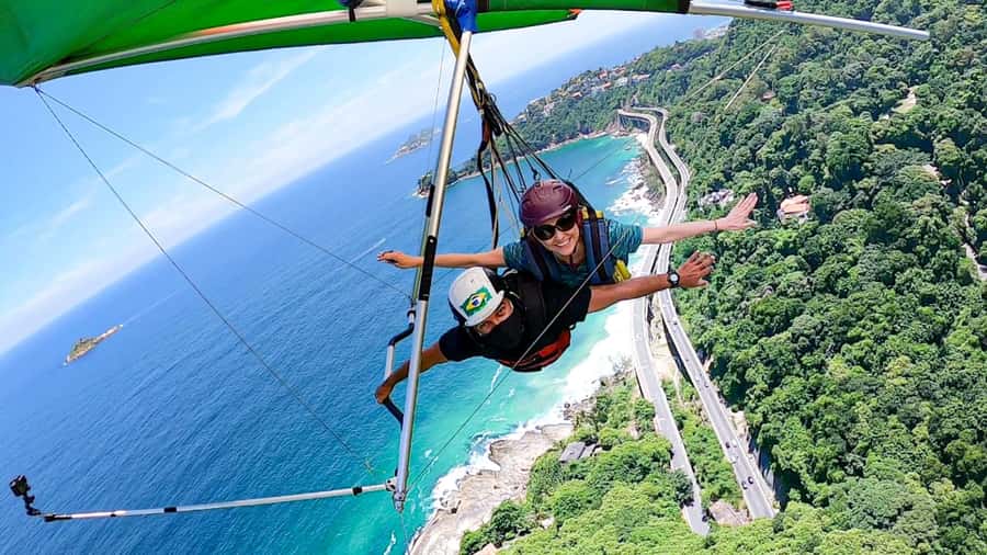 Rio de Janeiro: Hang Gliding or Paragliding Flight - Landing at Pepino’s Beach: the best part after the nerves