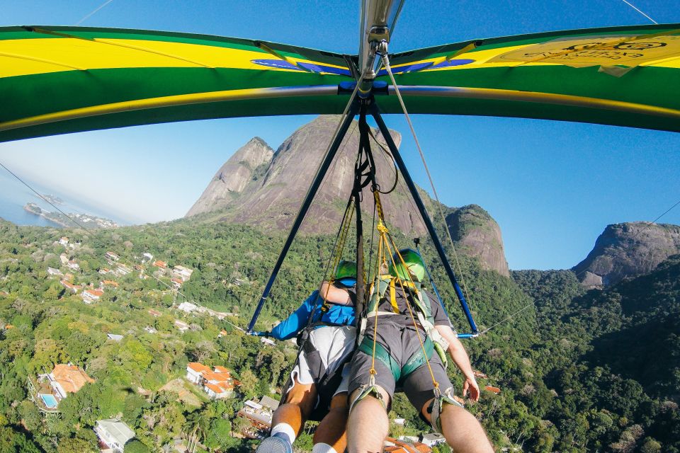 Rio de Janeiro: Hang Gliding Tandem Flight - The Flight Itself: 7 to 15 Minutes Over Rio’s Biggest Hits