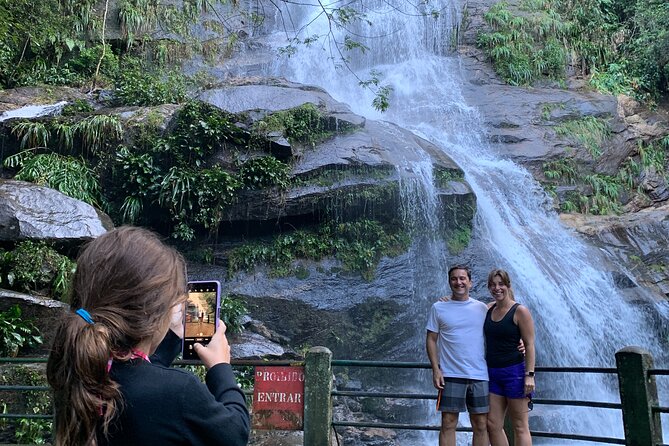 Tijuca Forest Hike - Waterfalls & Caves, Nature & Wild Life! - Entering Tijuca National Park: Taunay Waterfall and Floresta da Tijuca